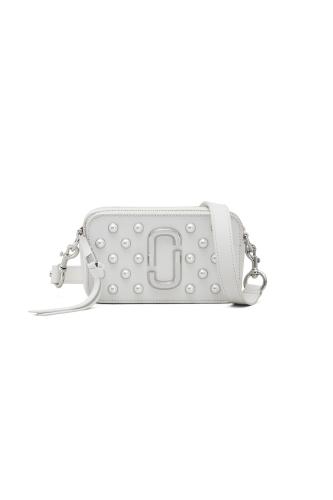 Marc Jacobs γυναικείο δερμάτινο mini bag με πέρλες 